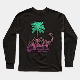 dinosaur color Long Sleeve T-Shirt